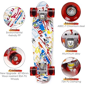 スケートボード takataka Amazon | Altatac スケートボード 22インチ コンプリート